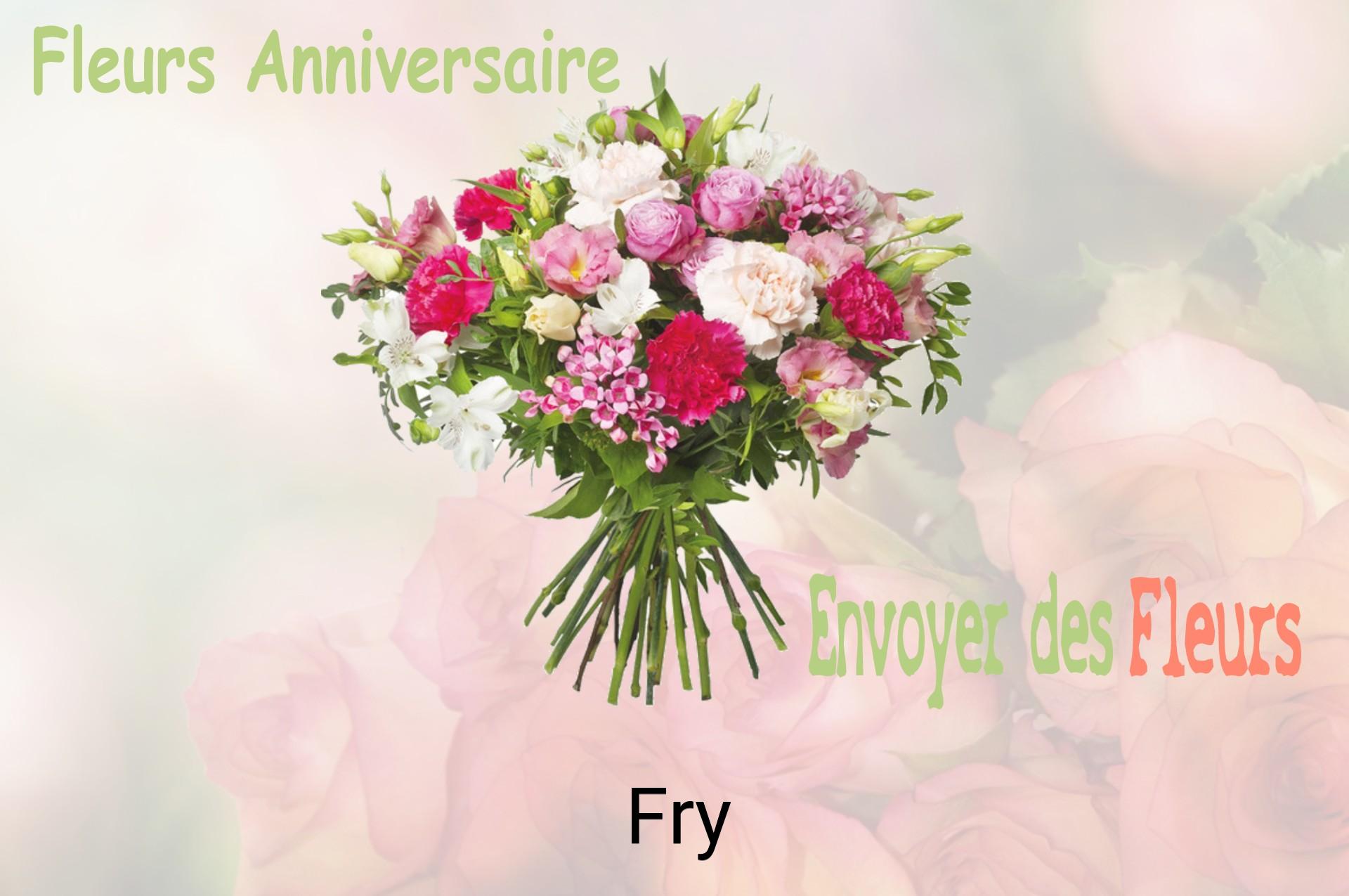 Bouquet de fleurs d’anniversaire livré à Fry